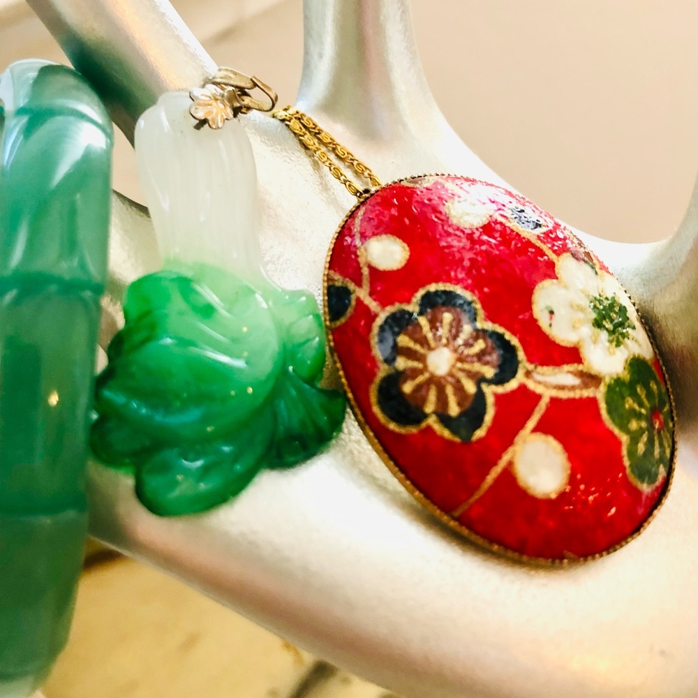 Asian Cabbage Jewelry lot - Picture 12 of 13